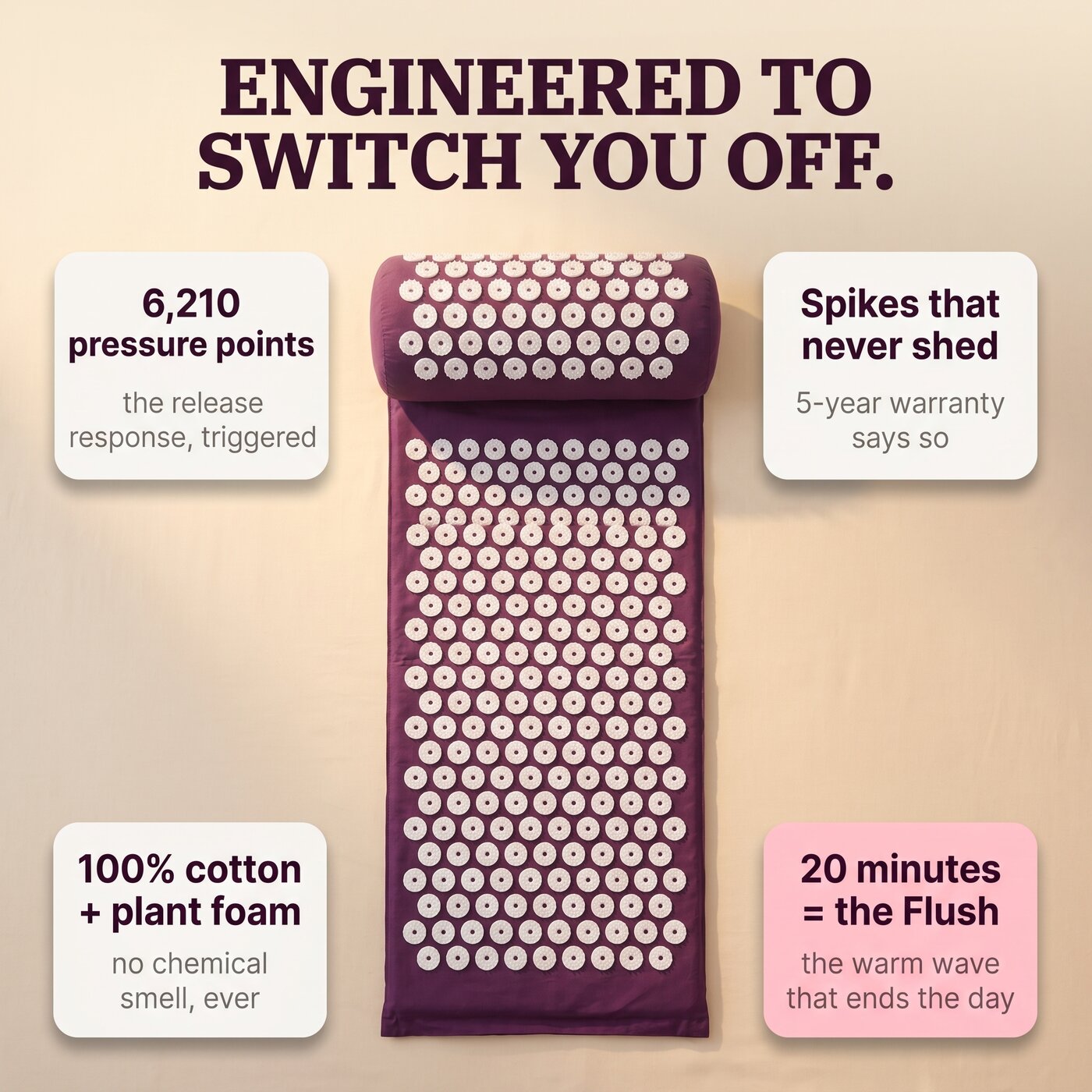 Engineered to switch you off
